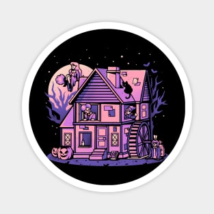 Hocus Pocus House - Cute Ghost Movie Halloween Gift Magnet